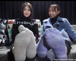 A&Fnew Sexy socks and feet of Vietnamese models fari`s 4K